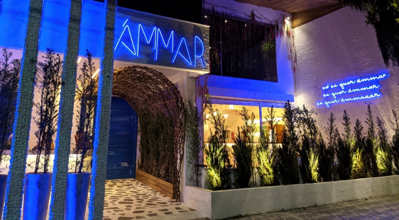 Uma Santorini em Belém: conheça o Ámmar Gastrobar