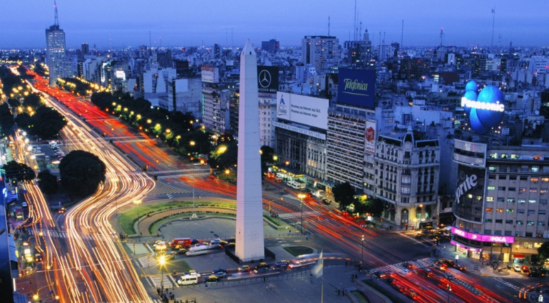 Número de viagens para a Argentina cresce 94%