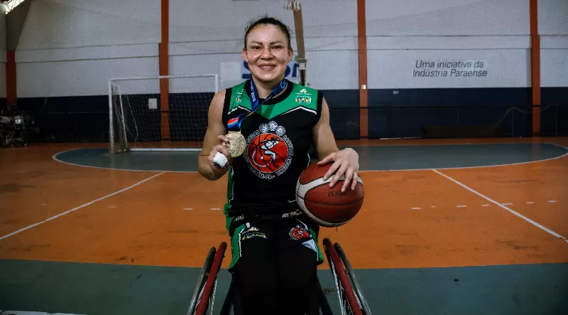 Basquete em cadeira de rodas: paraense que coleciona medalhas pela Seleção Brasileira