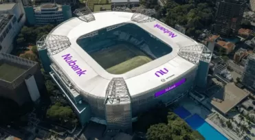 Nubank apresenta Nubank Parque como novo nome da arena do Palmeiras